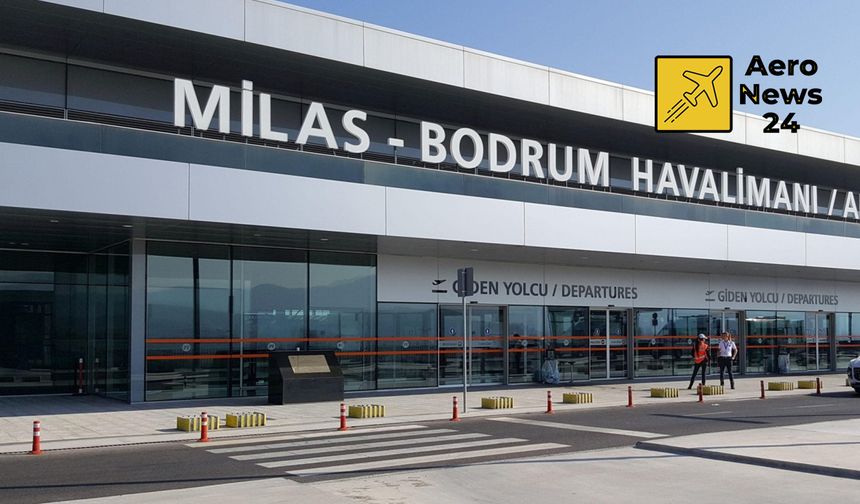 Milas-Bodrum Havalimanı Ocak’ta 108 Bin Yolcuya Hizmet Verdi