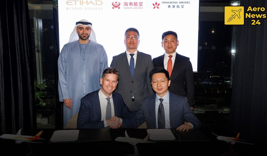 Etihad ve Hong Kong Airlines’tan Stratejik İş Birliği