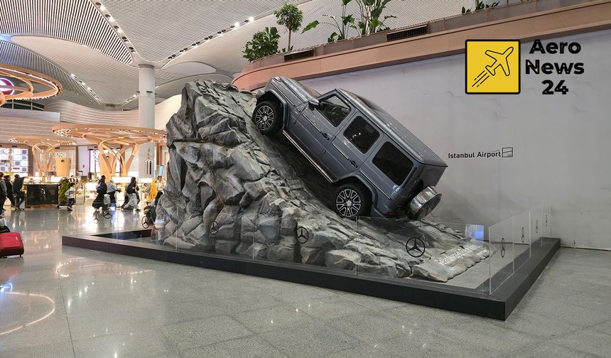 İGA İstanbul Havalimanı’nda Mercedes-Benz’den Etkileyici Uygulama