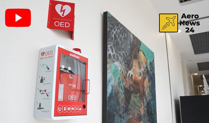 Hacettepe kampüsleri, ASELSAN Heartline OED ile acil müdahaleye hazır