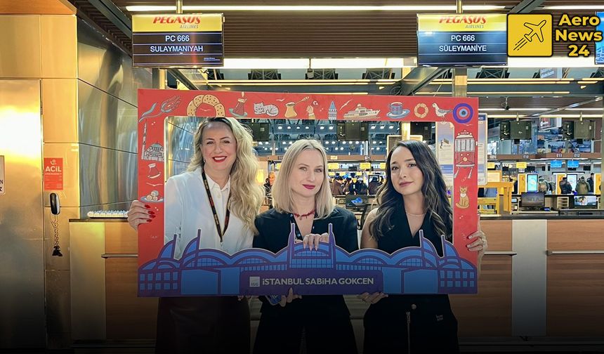 Pegasus’tan Irak’a yeni hamle: Süleymaniye hattı açıldı