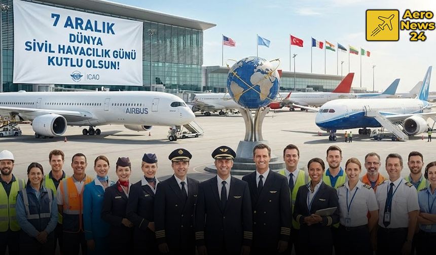 7 Aralık Dünya Sivil Havacılık Günü Kutlu Olsun