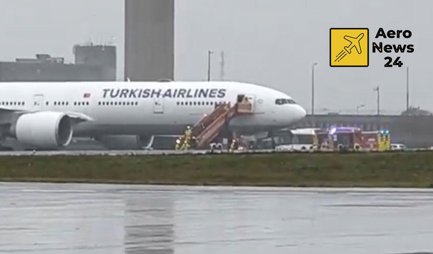 THY’nin Paris seferinde yıldırım paniği: Uçak pistte kaldı