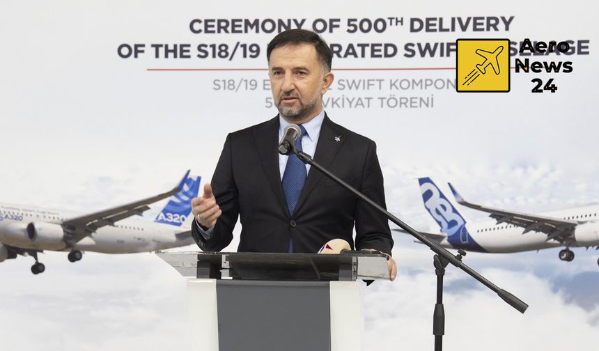 TUSAŞ’tan Airbus A320 ailesi için önemli kilometre taşı: 500’üncü gövde teslimatı