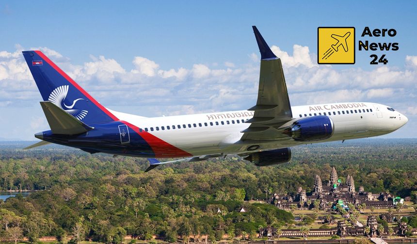 Air Cambodia’dan Boeing’e ilk sipariş: 10 adet 737-8