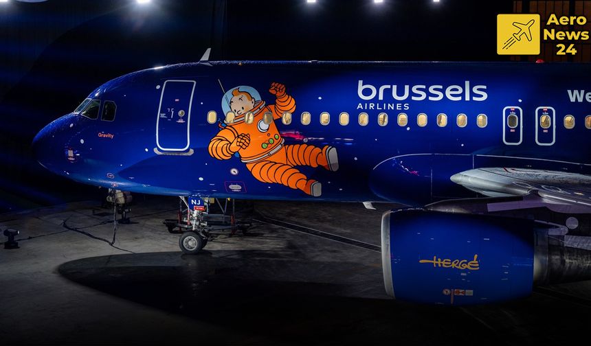 Brussels Airlines’ten Tintin Temalı Giydirme