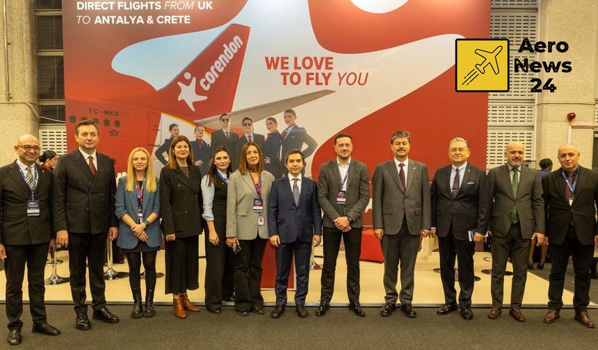 Corendon Airlines, 3. ALZ Londra Uluslararası Sağlık Turizmi Fuarı'na ana sponsor olarak destek verdi