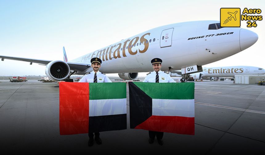 Emirates, "BAE-Kuveyt Haftası"nı Göklere Çıkardı