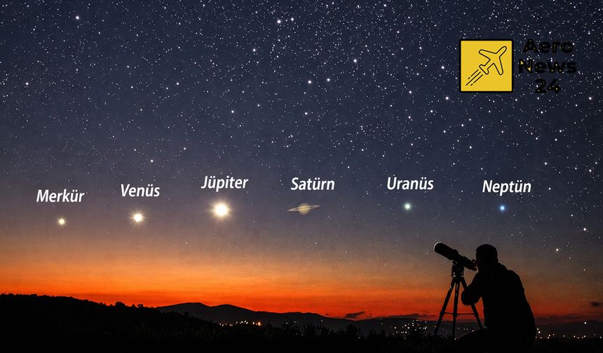 Gökyüzünde Nadir Olay: Altı Gezegen Aynı Anda Görülecek