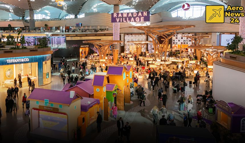 İGA İstanbul Havalimanı'nda "Ramazan Şenliği"