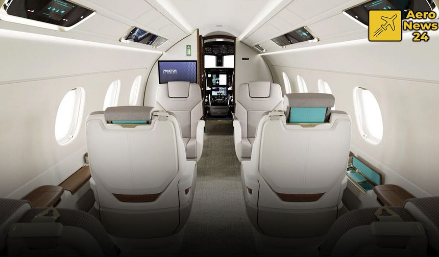 Lufthansa Technik’ten Embraer Praetor İçin Yeni Nesil Kabin Konsepti