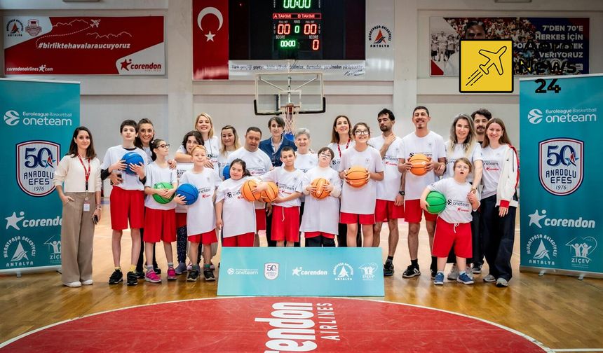 Potadan hayata uzanan dokunuş: Anadolu Efes One Team ile Antalya’da