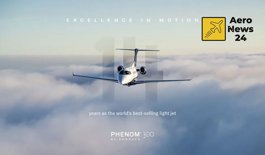 Embraer Phenom 300 ile zirvede