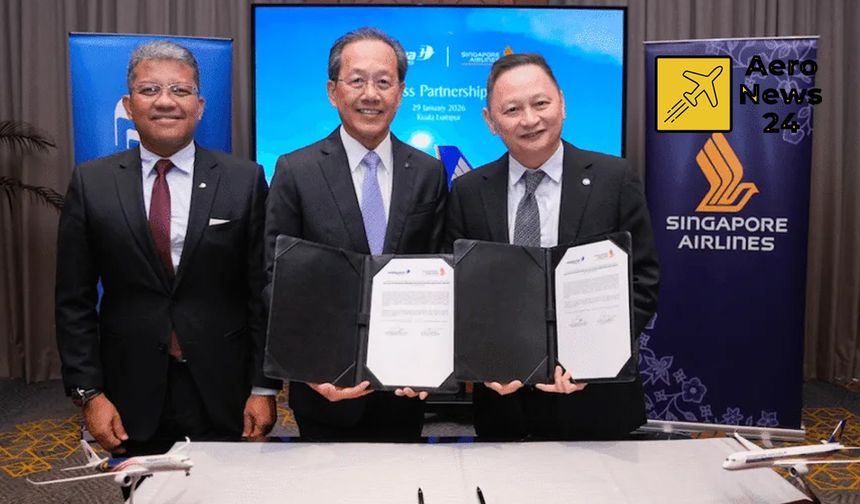 Malaysia Airlines ve Singapore Airlines ortak iş modelini resmileştirdi