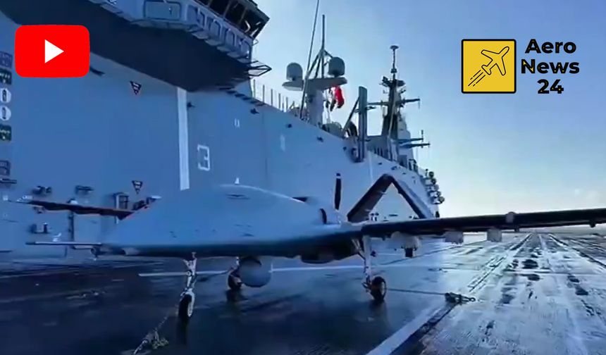 TCG Anadolu’dan tarihi ilk: Bayraktar TB-3 NATO tatbikatında gemiden kalktı, hedefi tam isabet vurdu