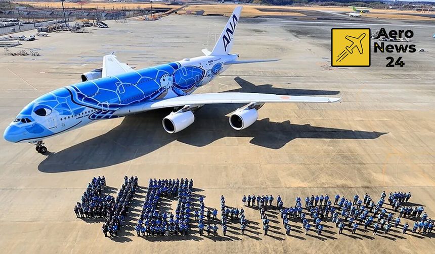 All Nippon Airways uluslararası uçuşlarının 40. yılını kutladı