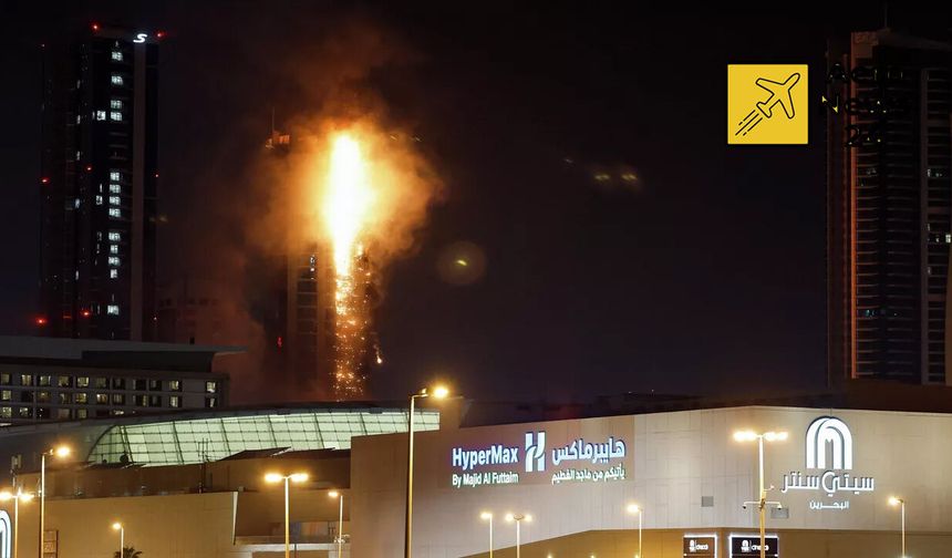 Bahreyn Havalimanı İHA saldırısına hedef oldu