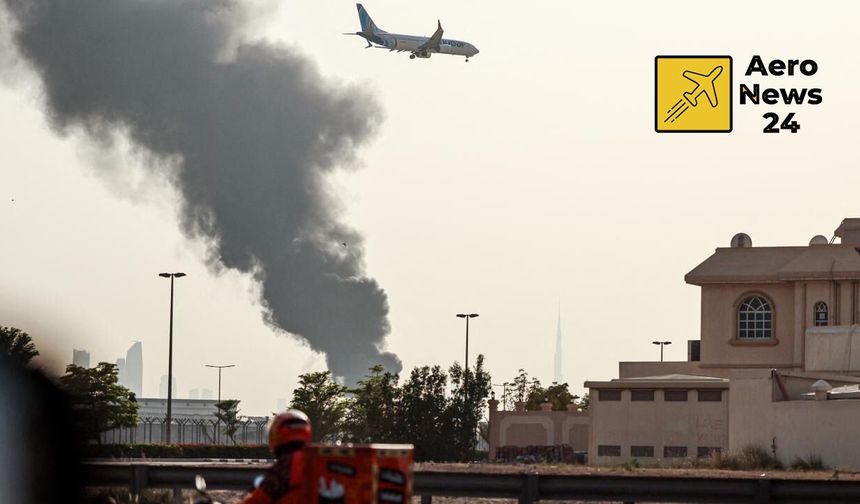 Dubai Havalimanı yakınındaki yakıt deposunda çıkan yangın söndürüldü