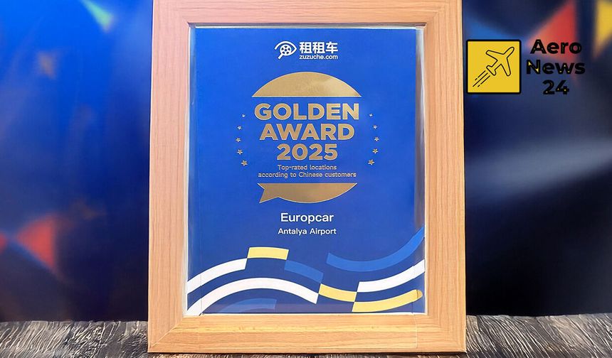 Europcar Antalya Havalimanı Ofisi’ne Çinli dev platformdan uluslararası ödül