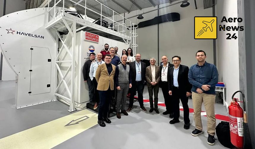 HAVELSAN’dan bir ilk: Türkiye’de üretilen ilk B737NG simülatör sertifika aldı