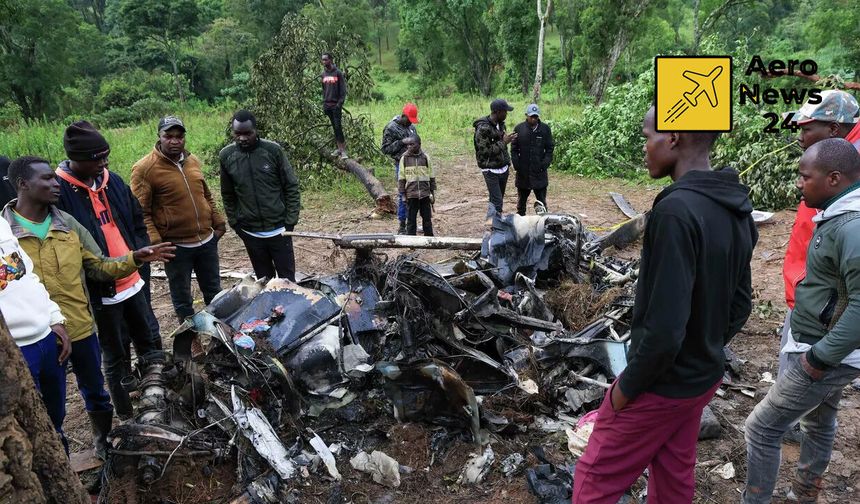 Kenya’da helikopter kazası: 6 kişi hayatını kaybetti