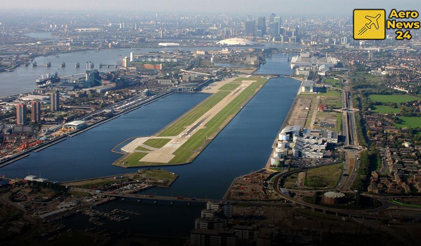 London City Havalimanı Daha Düşük Açılı İniş Prosedürü Planlıyor