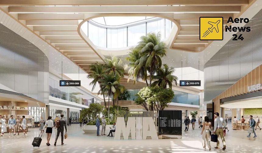 Miami Uluslararası Havalimanı’nda yeni bir yolcu salonu inşa edilecek