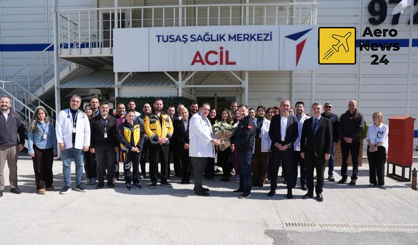 TUSAŞ Genel Müdürü Demiroğlu’ndan sağlık çalışanlarına tıp bayramı ziyareti