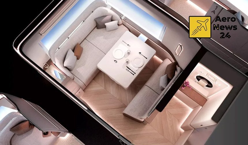 Airbus’tan A350-1000 için lüks devrimi: çift kişilik First Class süit