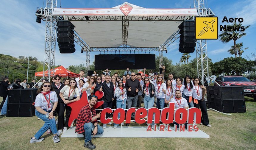 Corendon Airlines ile Antalya’da gökyüzü çocukların oldu