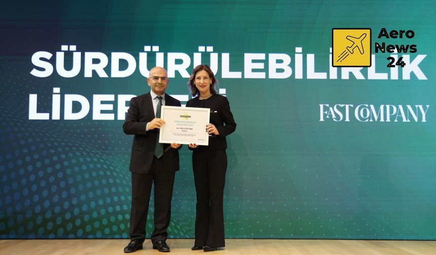 Pegasus CEO’su Güliz Öztürk sürdürülebilirlik liderleri arasında