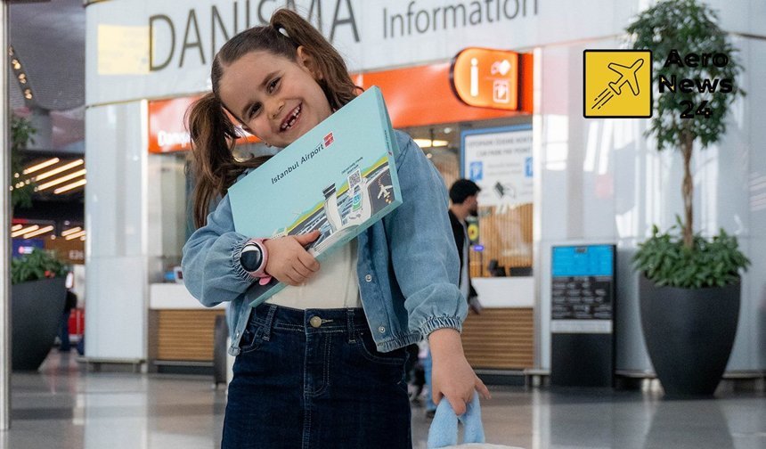 İGA İstanbul Havalimanı 23 Nisan’da çocukları hediyelerle karşılıyor