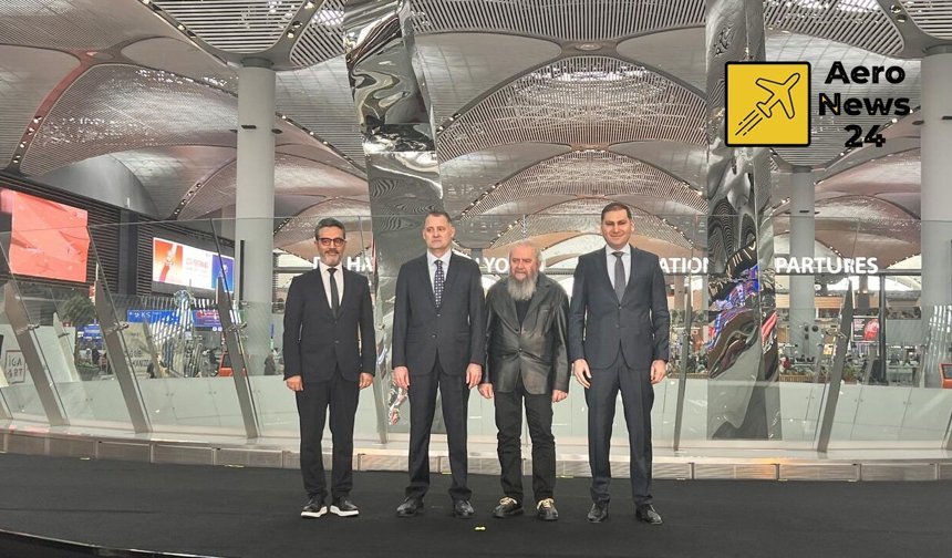 İGA İstanbul Havalimanı’nın merkezi dev sanat eseri ile buluştu