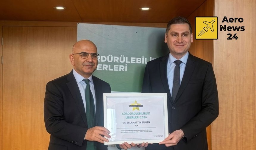 İGA CEO’su Selahattin Bilgen’e sürdürülebilirlik liderliği ödülü