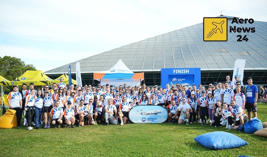SunExpress, Runtalya’da 200 çalışanıyla iyilik için koştu
