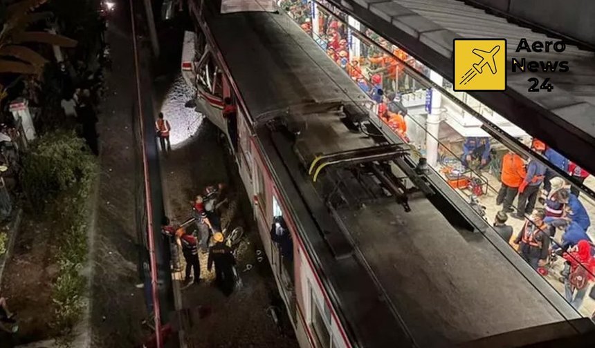 Endonezya’da tren faciası: Bekasi’de iki tren çarpıştı, ölü ve yaralılar var
