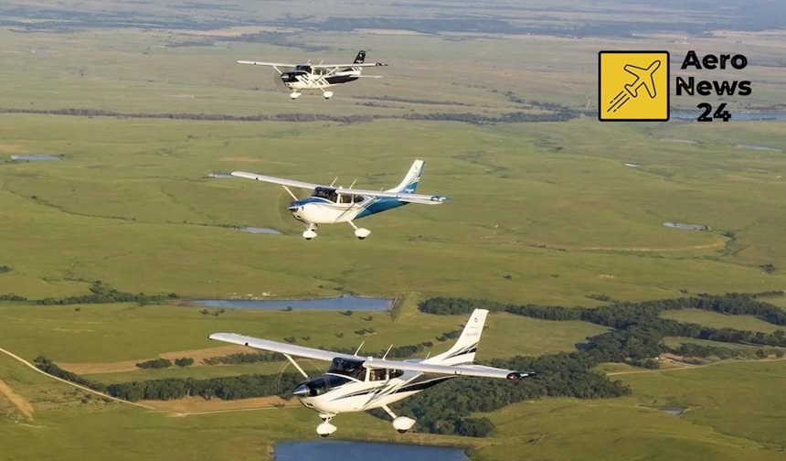 Turkish Airlines Flight Academy’den 10 adet Cessna Skyhawk siparişi