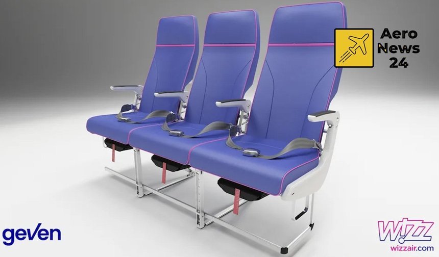 Wizz Air filosuna “Eva” dokunuşu: yeni koltuklarla konfor ve verimlilik artacak
