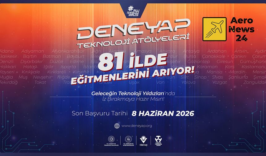 DENEYAP Teknoloji Atölyeleri Yeni Eğitmenlerini Bekliyor