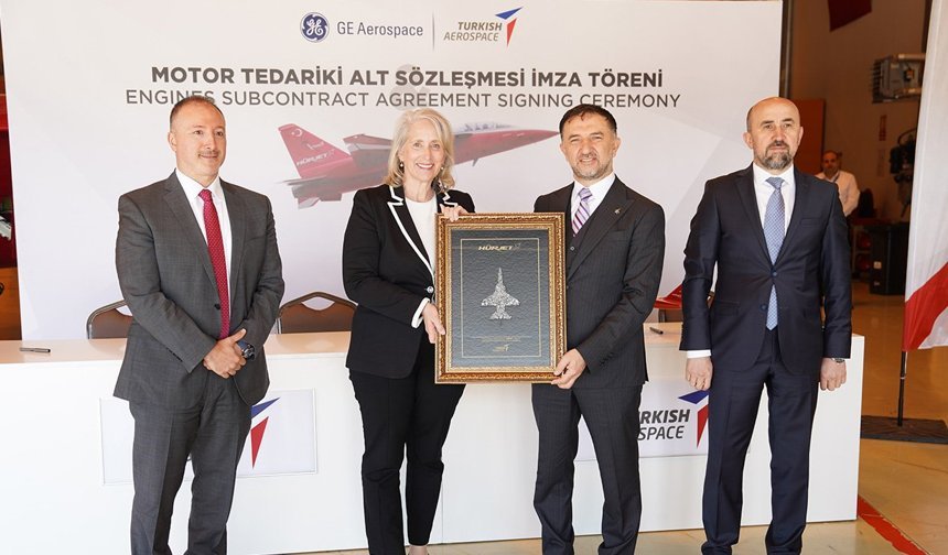 GE Aerospace ve TUSAŞ HÜRJET Programı İçin F404 Motorları Anlaşmasını Duyurdu