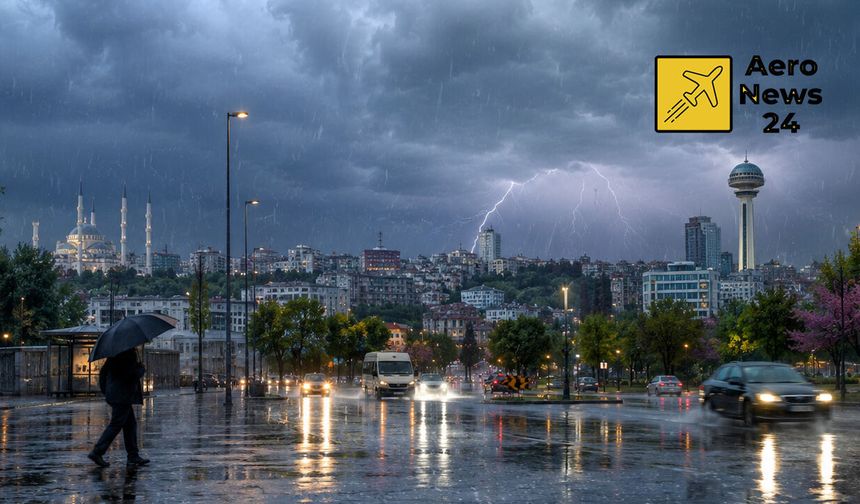 Meteoroloji alarm verdi: Ankara ve İzmir dahil 39 il için sarı kodlu uyarı