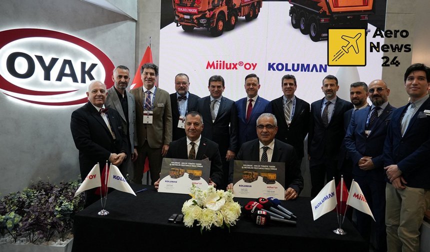Miilux OY ve Koluman, SAHA Expo 2026’da Teknik İş Birliği Protokolü İmzaladı