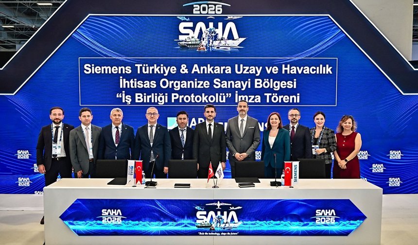 Siemens Türkiye ile Ankara Uzay ve Havacılık İhtisas Organize Sanayi Bölgesi, Kritik Bir İş Birliğine İmza Attı