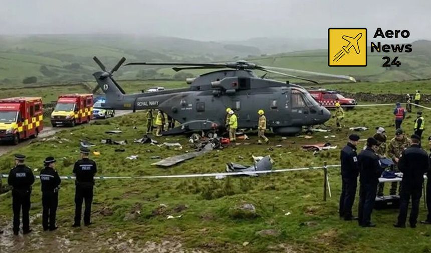 Aramco'ya ait helikopter düştü: 14 kişi hayatını kaybetti