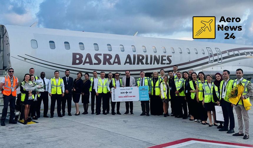 HAVAŞ, Basra Airlines'in İstanbul Operasyonlarını Üstlendi