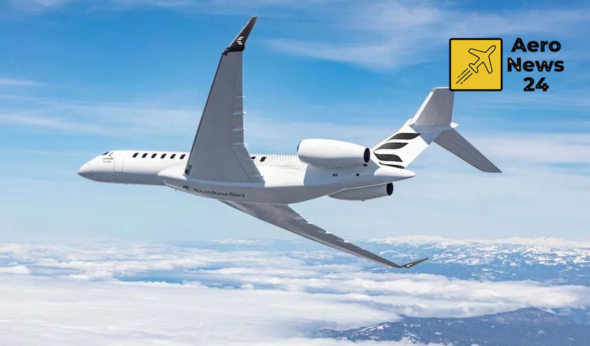 Bombardier Global 8000 ilk hız rekorunu kırdı