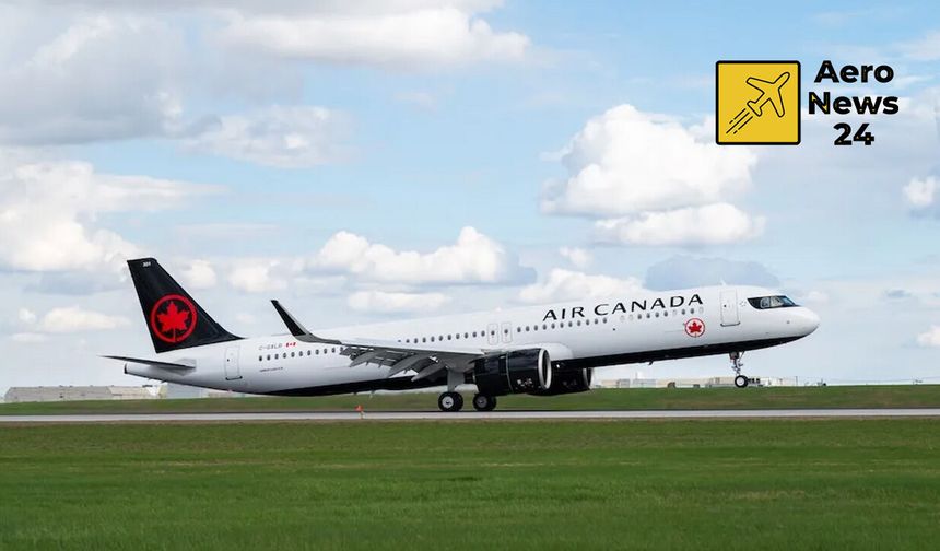 Air Canada'nın İlk Airbus A321XLR'ı Ticari Uçuşlara Başladı