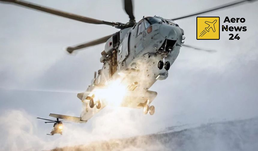 İngiliz Donanması'nda kara gün: Eğitim görevindeki helikopter düştü