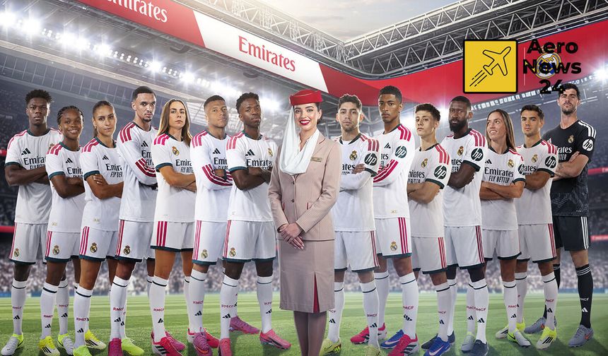 Emirates ve Real Madrid'den tarihi anlaşma: Sponsorluk 2031'e kadar uzatıldı