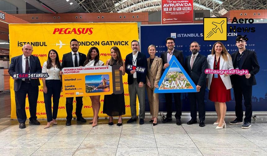 Sabiha Gökçen’in Londra ağı Gatwick ile genişliyor